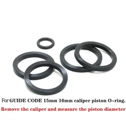 Brand New Sealing Ring Bicycle Parts Sealing O-ring Sponge+Rubber Bike Hydraulic Brake Caliper Piston For GUIDE-CODE