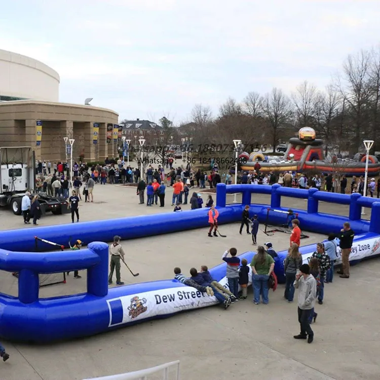 Custom Inflatable Street Hockey Rinks for Sale