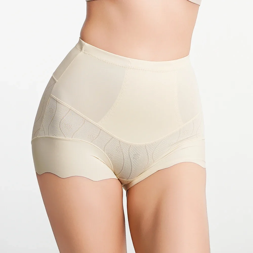 1 قطعة سراويل تحكم سلسة للمرأة عالية الخصر البطن المشكل مثير الملابس الداخلية قصيرة الورك رفع موجة حافة بويشورت ملابس داخلية الملاكم #6
