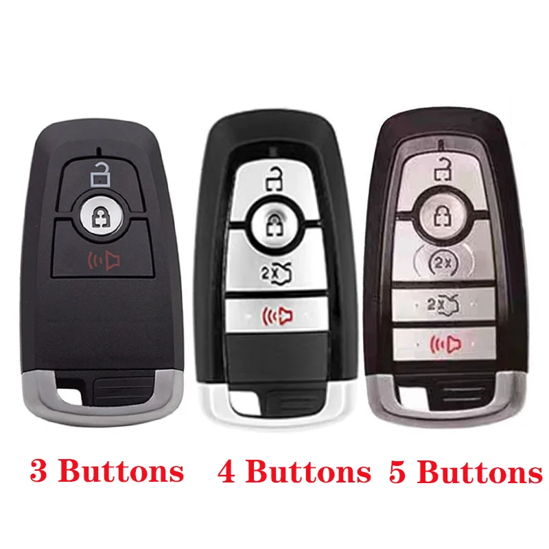 Car Remote Key Case Cover for Ford Fusion Mustang Kuga Ecosport Explorer F-150 F-250 F-350 F-450 F-550 Raptor F150 Accessories