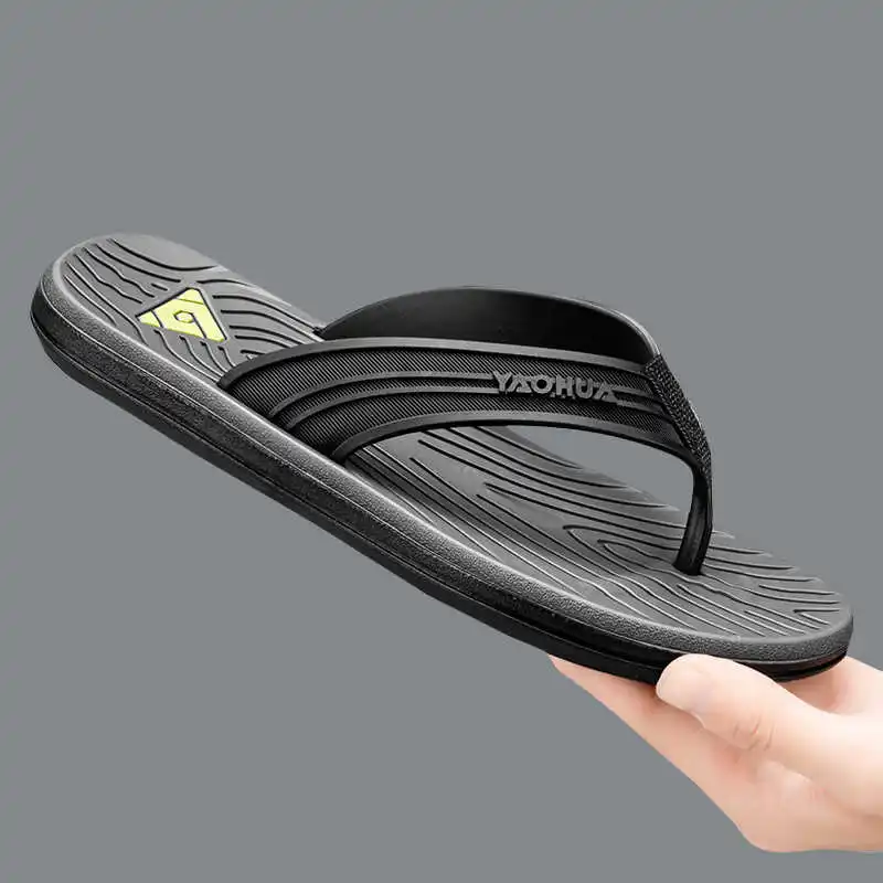 

Autumn-spring Nonslip Men Business Flip Flops Slippers Hawaiian Sandals Red Shoes Sneakers Sports Super Brand Class Model