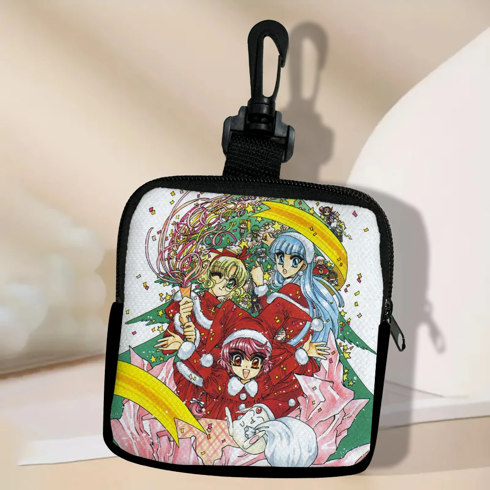 

Magic Knight Rayearth Mini Wallets for Versatile Zero Wallet Female Buckle Simple Fashion Women Small Wallet 10.16