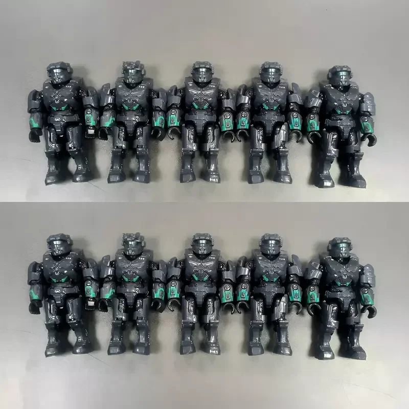 

10PCS Mega Construx KAI-125 Spartan Figure Fleetcom Warthog HNC57 SEALED