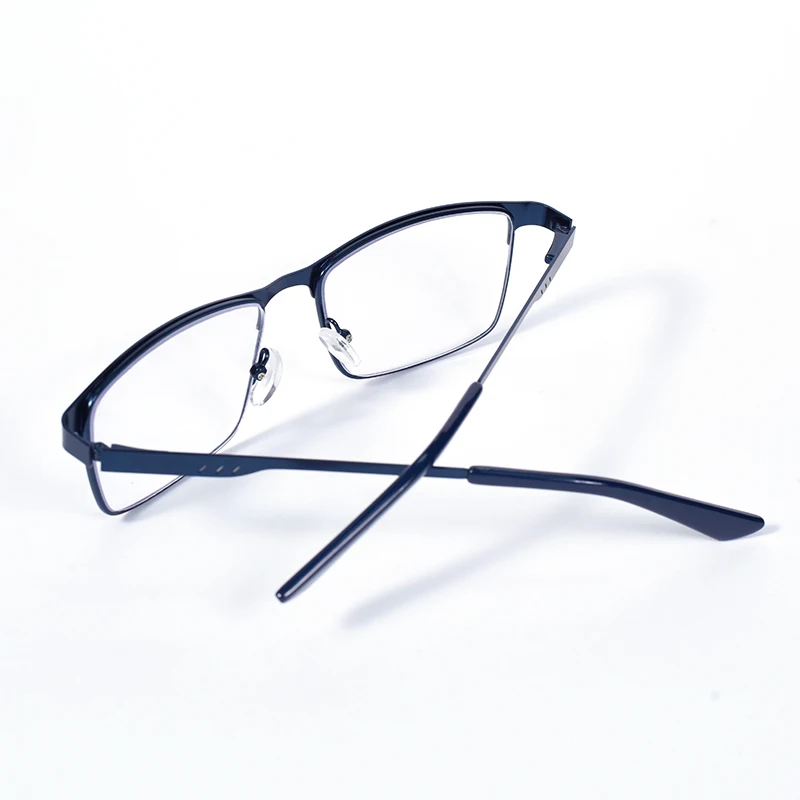 2025 NEUE Männer Blau licht blockieren Lesebrille für Männer Metall Vollformat Leser Lupe Presbyopie Objektiv Brillen + 75 + 100 + 125 – Detail 17