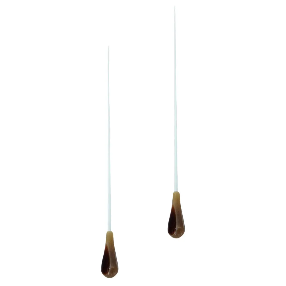 

2Pcs Part Supply Supply Resin Part Music Long Performance Tool H Music Conduct Stick Stylish Gift