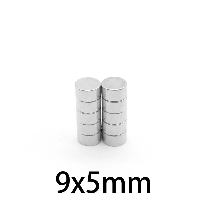 Magnet Kuat 9X5Mm Magnet Bulat Kuat untuk Kulkas, DIY, Bangunan, Ilmiah, Kerajinan, Pendidikan 9*5 9x5