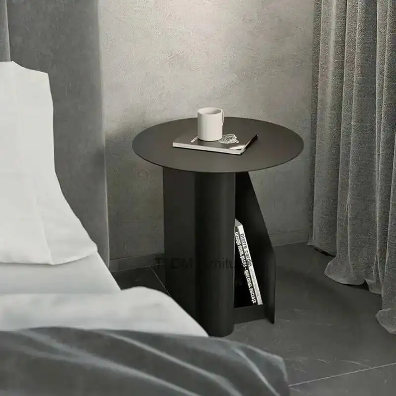 

Black Bedside Table Modern Minimalist Small Creative Bedside Tables Sofa Side Table Light Luxury Tables Table Bedroom WRXYH