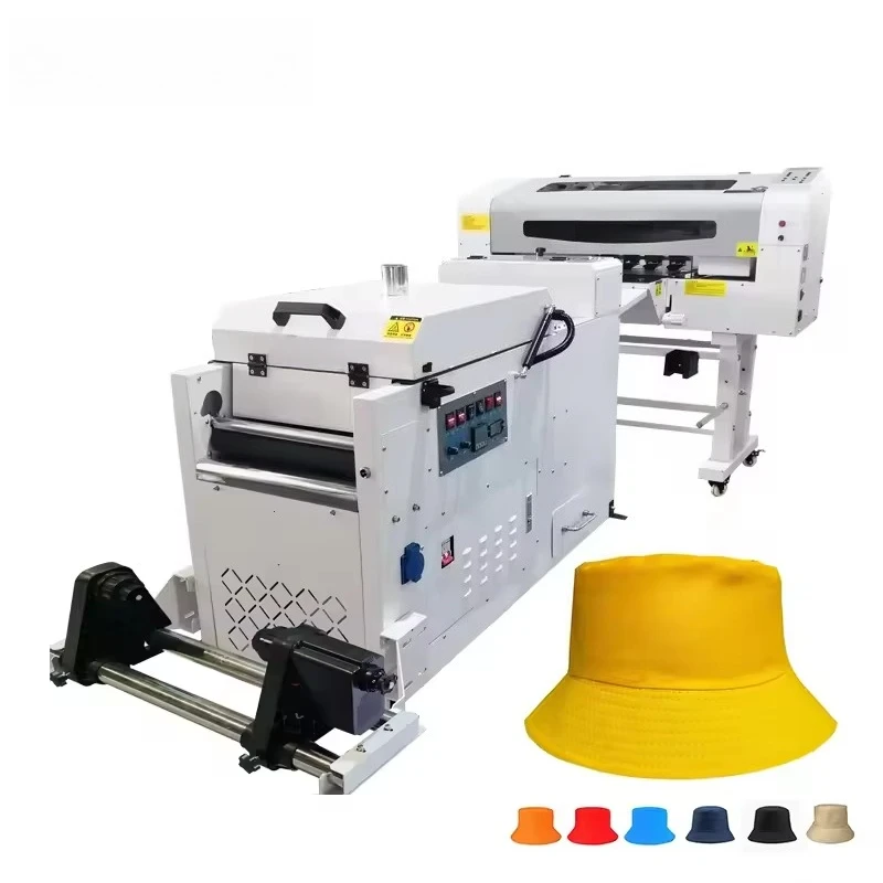 Small Business A3 Size Digital DTF Inkjet Printer Machine F1080 Dual Print Heads for T-Shirt & Pet Film Multi-Color Digital DT