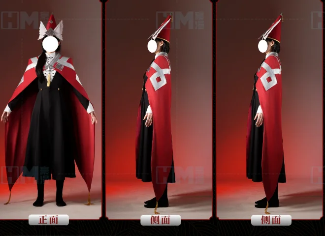 Īsuhīsu Witch Hat Atelier Easthies Cosplay Costume Halloween Party Gorgeous Uniform Cloak Wig Accessories Props Men women suit view 6