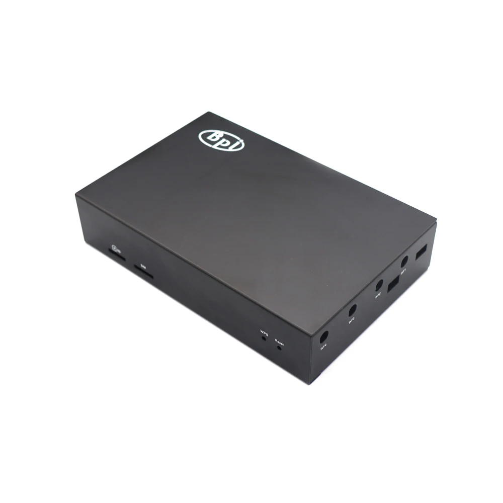 Banana Pi BPI-R3 Aluminum Case Metal Shell Optional Heat Sink Power Supply WiFI Antenna for BPI R3