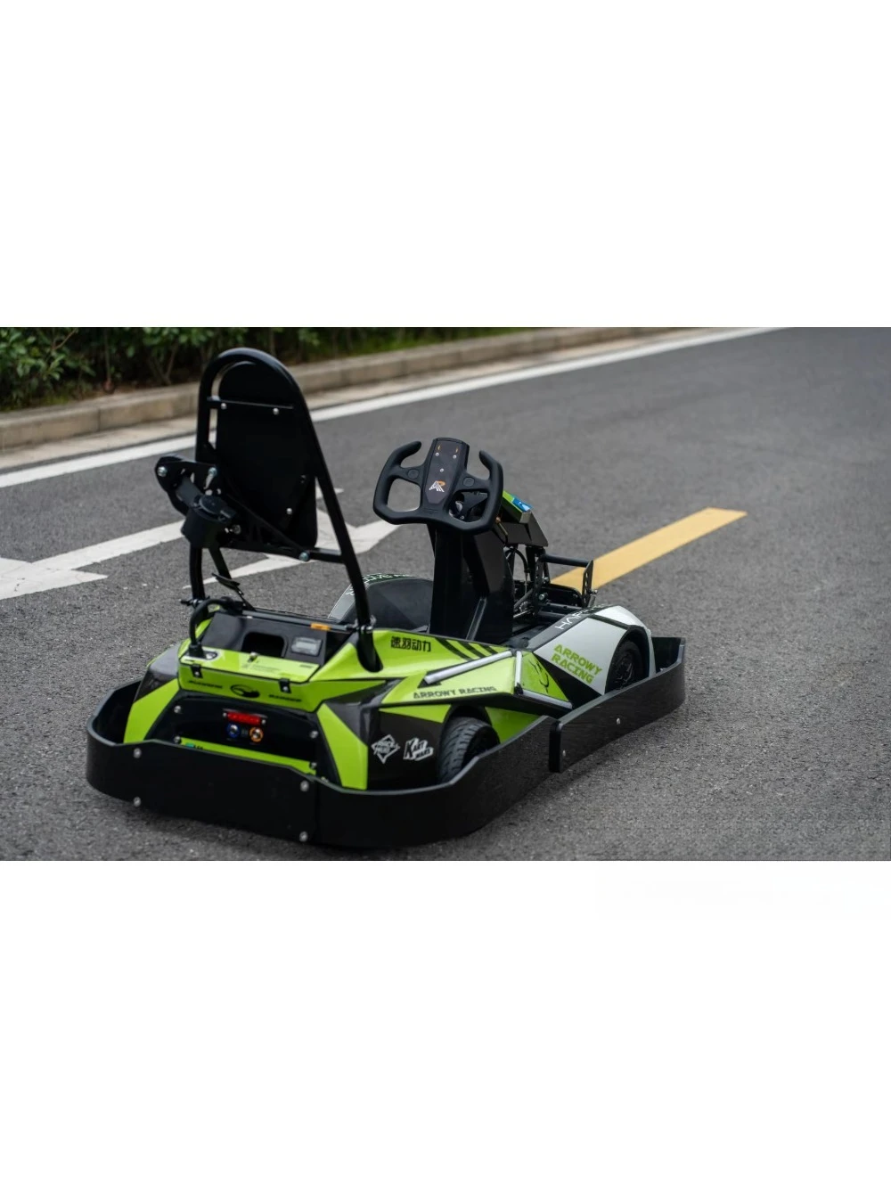Patented Load-Bearing Outdoor Dual Motor Suspension Chassis HDPE Full-Enclosure Smart Electric Battle Happy Badger Go-Kart