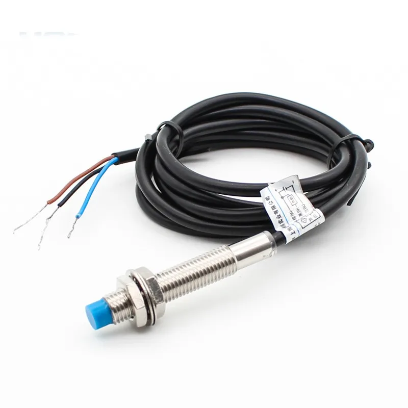 M8 2mm sensing DC 5V inductive proximity sensor switch NPN NO LJ8A3-2-Z/BX-5V work voltage 5VDC special for MCU