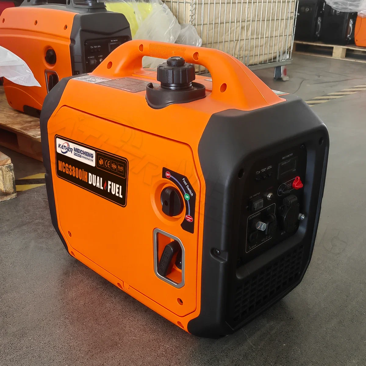 50/60HZ 2kva 2.2kva 2.8kva 3.2kw 5kw 5.5kw 6kw Multi Fuel Silent Generator Multi Fuel Soundproof Generator Portable Generator
