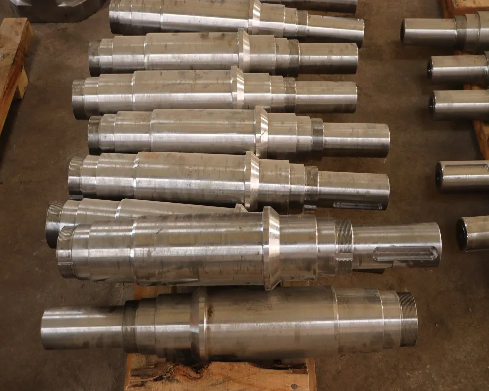 Roller Shaft Custom Chrome Plated Alloy/Carbon Steel for Rolling Mill High Precision Wear-Resistant Parts Competitive Price
