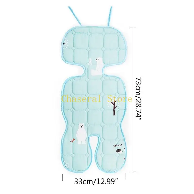E7CE Summer Car Bad Pad Seats gelo Cool Pram Pram Cooling Pad para carrinhos bebê