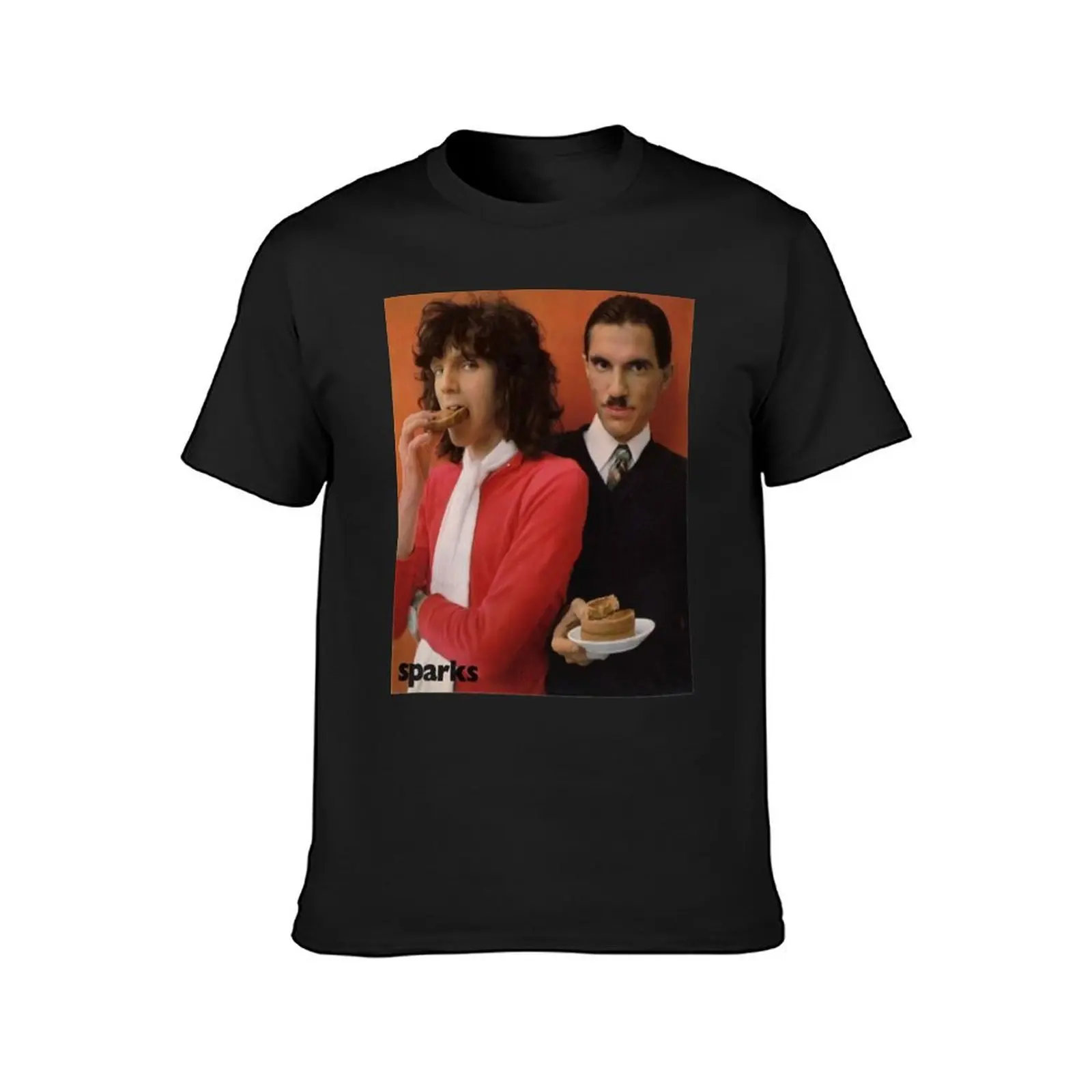 Sparks band, Sparks brothers , Ron Mael T-Shirt cute tops customs mens graphic t-shirts hip hop