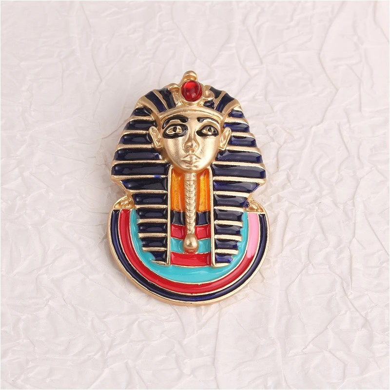 Broche pharaon égyptien plaqué - Women'S Egyptian Accessories avis et prix