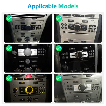 Junsun 無線 CarPlay 適用於 Apple Android 汽車汽車收音機 適用於歐寶 Astra Vectra Vauxhall Antara Zafira Corsa Vivaro Meriva 4G RDS 12 最佳銷售 CarPlay Junsun - №7
