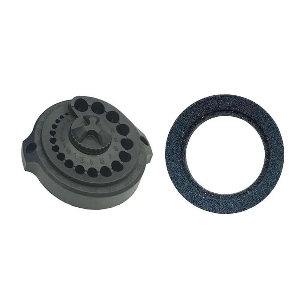 /Brown /Corundum /Grinding Wheel And Hole Positioning Plate For 3-12mm Drill Bits Rotary Tool Grinder Machine Accessories