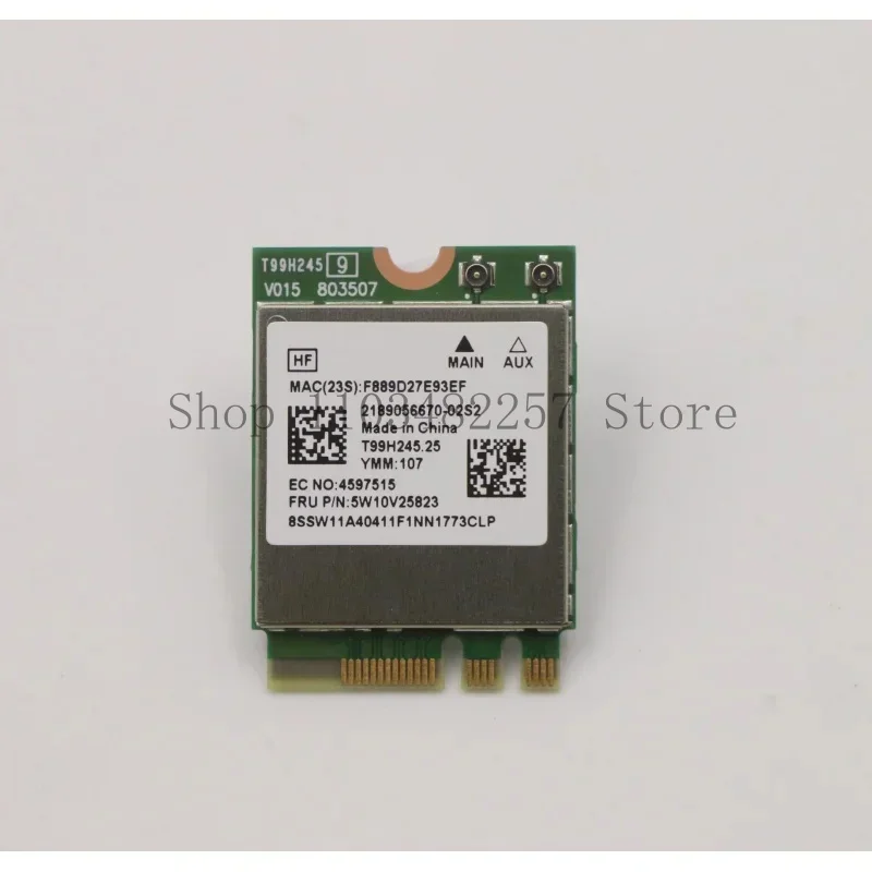 WYORESY Mt7921 for Lenovo wifi6 wireless card 5.2 Bluetooth 5w10v25844 Lenovo notebook card