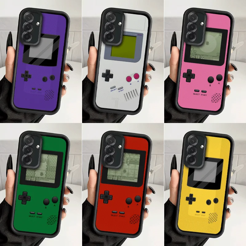 Game Console Trend Pattern Shockproof Phone Case For Samsung A13 A14 A15 A16 A17 A33 A34 A35 A36 A37 A53 A54 A55 A56 A57 A23 A24