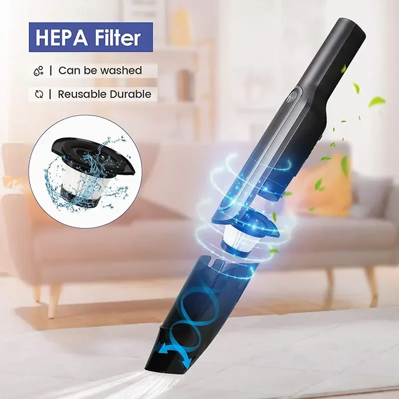 Handheld vacuum cleaner Super suction mini portable wireless car interior dry cleaning  clean Wet and dry vacuum cleaner for hom