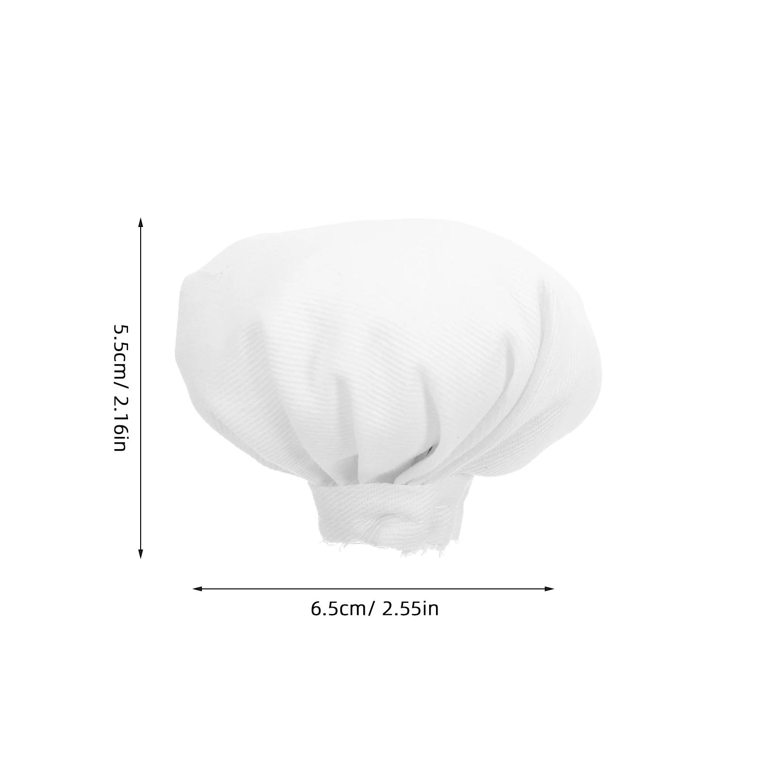 10 szt. Miniaturowe czapki kucharza, uroczy materiałowy design do rękodzieła, dekoracje na butelki dla niemowląt, kieszonkowe nakrycia głowy, małe kapelusze do rękodzieła