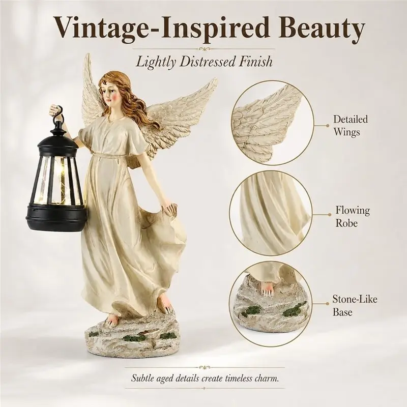 A02M-Outdoor Resin Garden Light 12.4