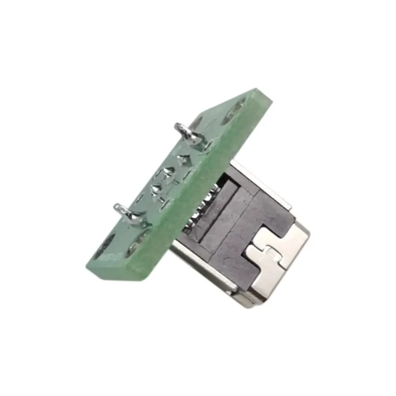 Mini Micro USB Typ-C 2Pin USB 3.0 2.0 Buchse Stecker Daten Ladekabel Jack Test Board mit Pin Header 90 Grad