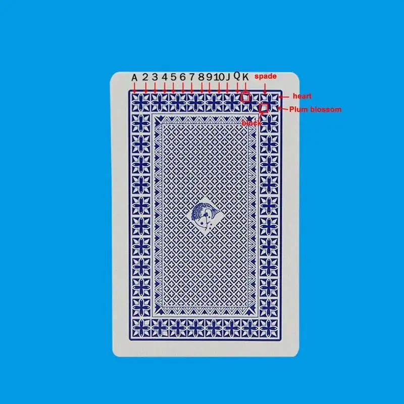 Marked Stripper Deck Playing Cards Poker Magic Tricks Close Up Street Illusion  Mentalism Kid Child Puzzle Toy  Card