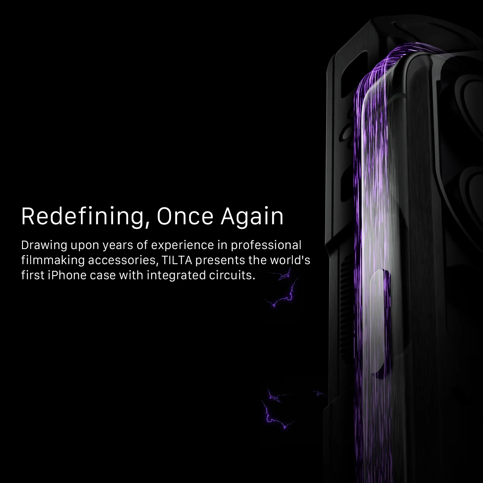TILTA Khronos for iPhone Cage  15 Pro/15 Pro Max Cage  Ecosystem Accessorise Quick Release Live Fill Light Phone Filter