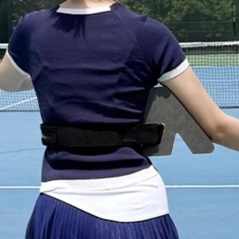 Professional Tennis Triangle Elbow Fixed Trainer Beginner Correct Serve Posture Device EVA Tennis Trainer Lightweight Sport Part
