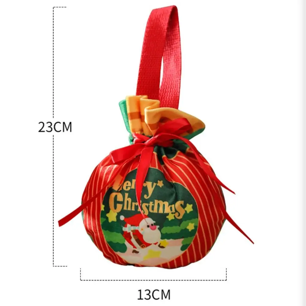 Borsa regalo per snack di caramelle con manico Borsa portaoggetti in tessuto Borse per imballaggio di gioielli squisite portatili di grande capacità Tasche per regali