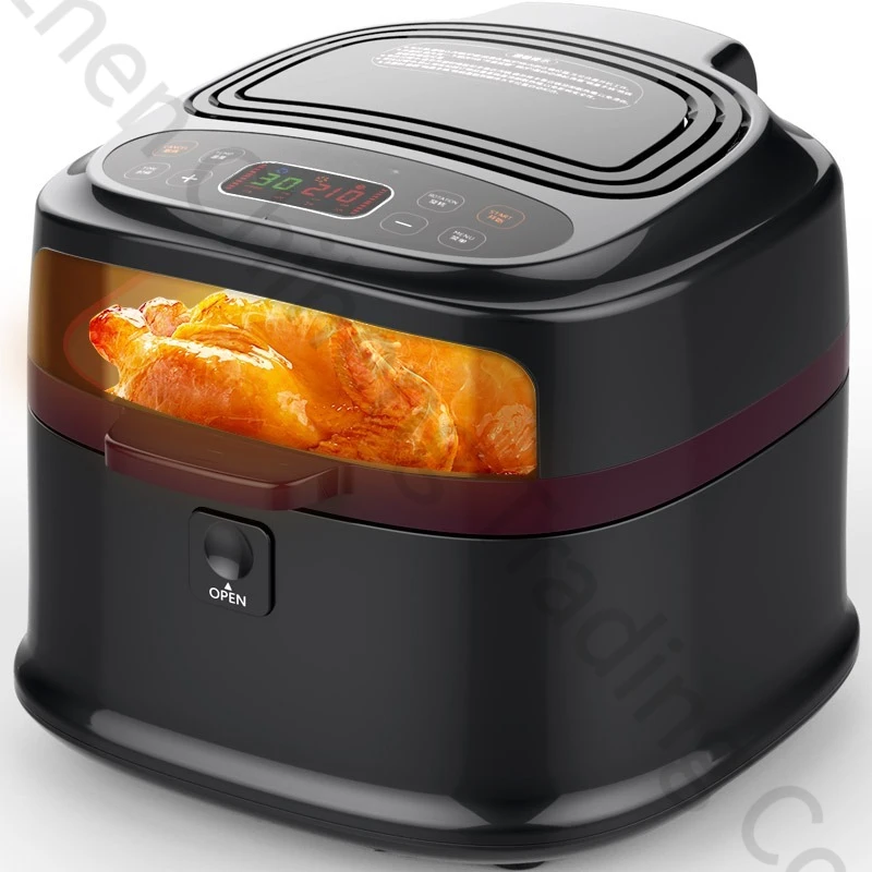 

Household Air Fryer 8L Intelligence Smokeless Large Capacity Oven Fried Chicken Chip Maker Multifunctional Electric Fryer