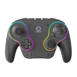 LinYuvo Retro joy cons romote gamepad for Nintendo Switch/OLED with Turbo Ergonomic&Hall Effect Joysticks Dual-motor vibration
