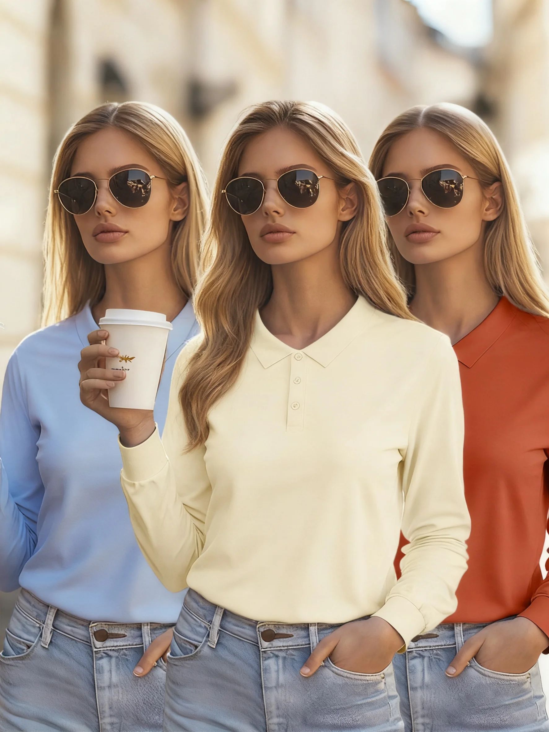 Einfarbig Revers Frauen Polo Shirts Komfortable Herbst T-Shirt Casual Business Sportswear Frau Unisex Kultur Weibliche Top