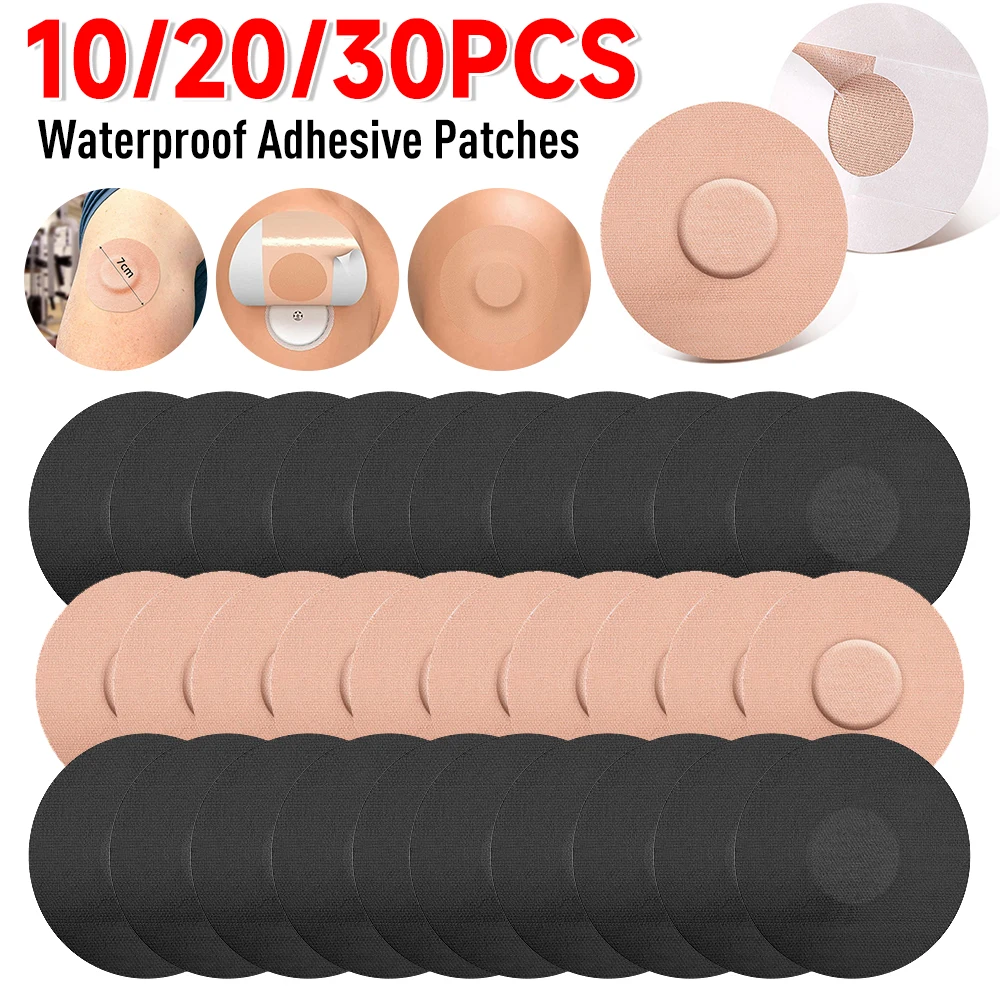 10/20/30PCS Adhesive Sensor Patches Waterproof Freestyle Libre Plaster Skin-Friendly Elastic Anti Slip For Outdoor Rock Climbing