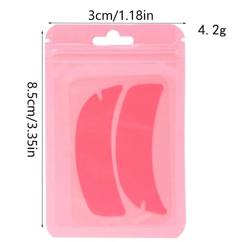 1 Pair Reusable Silicone Eye Pads For Eyelash Extension Under Eye Patch Eyelash Perm Anti-UV Eye Protect Pads