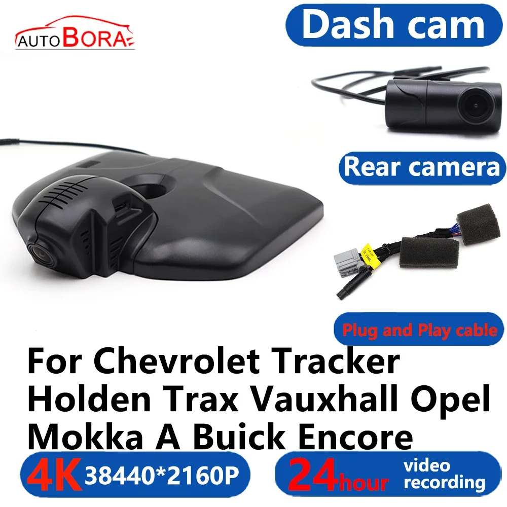 

4K Wifi 3840*2160 Car DVR Dash Cam Camera 24H Video For Chevrolet Tracker Holden Trax Vauxhall Opel Mokka A Buick Encore