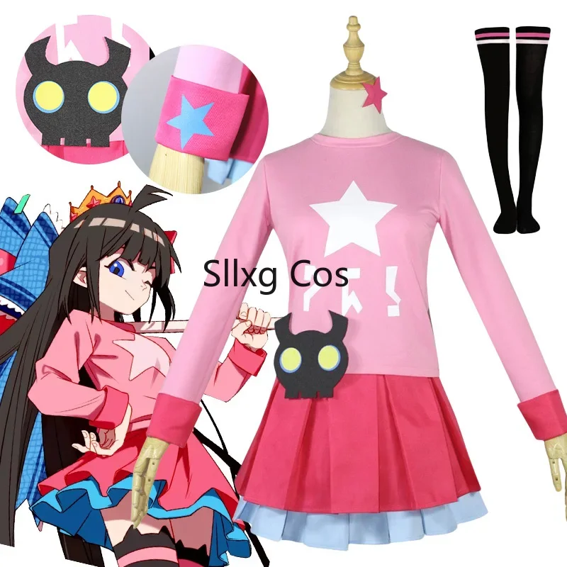 

FC6Kalie Cosplay Costume Anime AOTU World Kalie Cosplay Dress Uniforms Halloween Carnival Christmas Party Costumes for Wome@FC8！