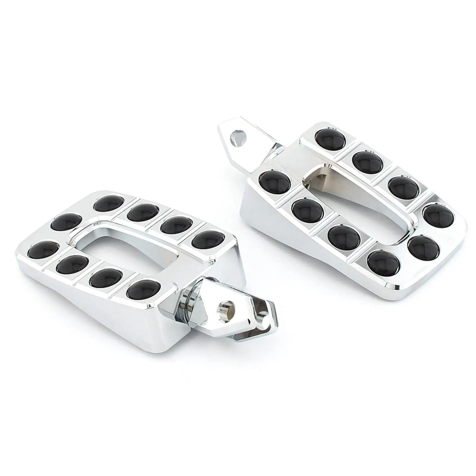 

1 Pair Motorcycle Foot Pegs High Performance Practical, Aluminum Alloy Spare Parts Professional Accessories Footrests