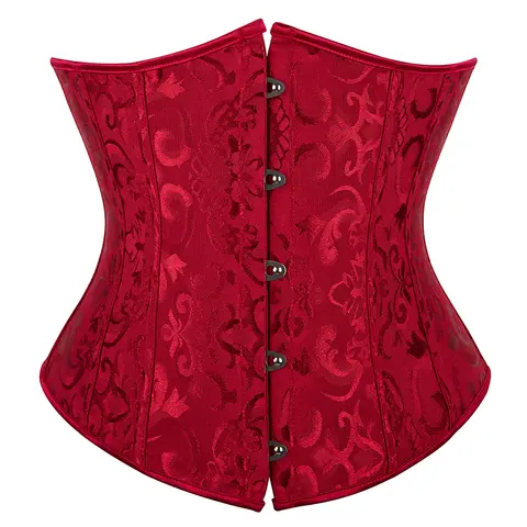고딕 Steampunk 코르셋 허리 트레이너 코르셋 클래식 신부 자수 Bustiers 웨딩 코사지 빈티지 카니발 파티 의상