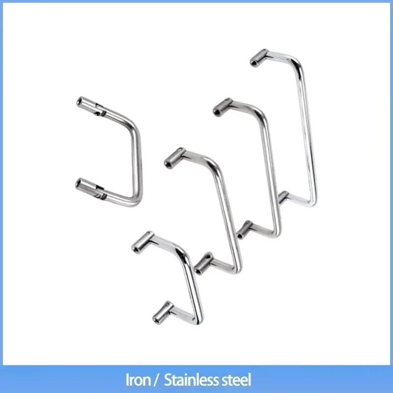 Solid U-Shaped 304 Stainless Steel Or Iron Round Steel Handle Indoor Drawer Handle Cabinet Toolbox Handle