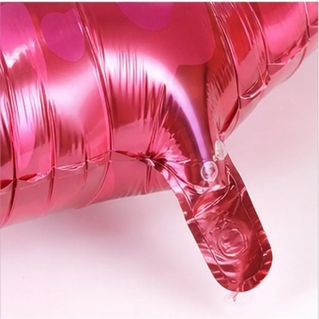 2Pcs Aluminum Film Balloons Extra Large Kiss Lips Balloon Even Inflation Reusable Party Balloon for Wedding