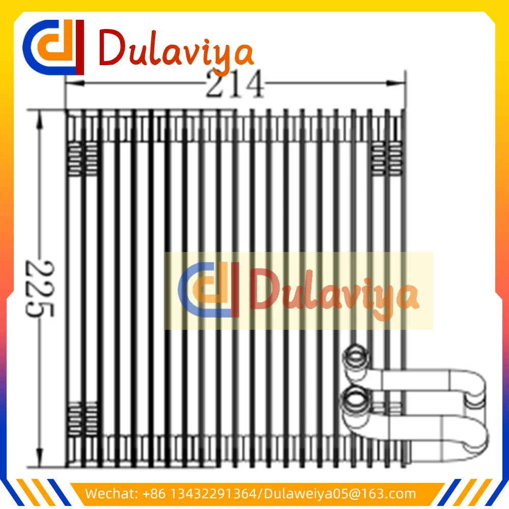 

AC Evaporator Cooling Coil For Renault Dacia Logan Pickup MCV Express Duster Sandero 27280-AX100 27280AX100 TSP0525162 350376