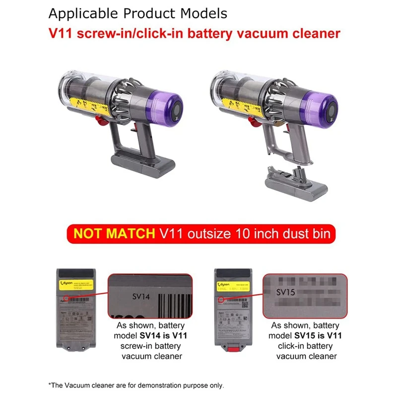 حلقات غلق صندوق الغبار ، أجزاء المكنسة الكهربائية ، متوافقة مع أكواب سلة دي-سون