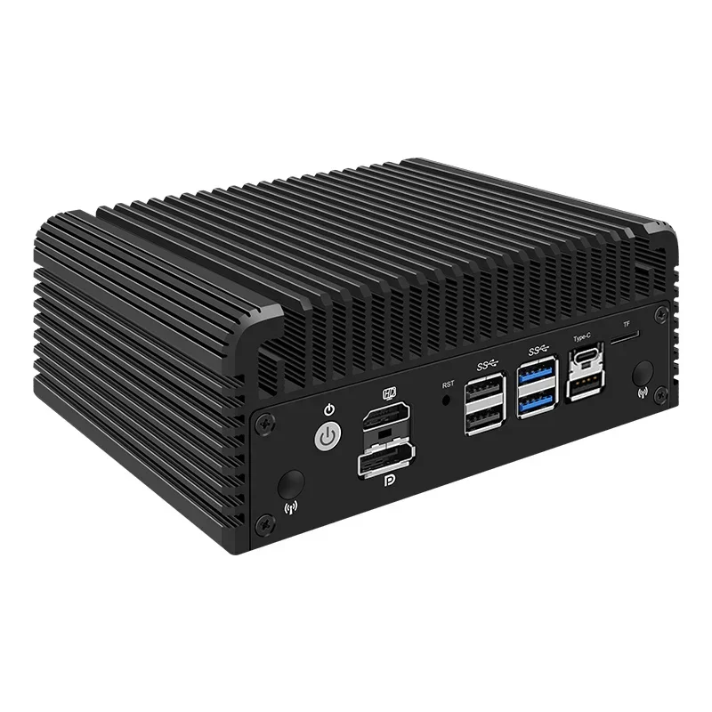 Novo 6xi226-V 2.5g 13th gen pc macio intel i7 1355u i5 1335u i3 1315u usb4.0 2xddr5 fanless mini pc nas firewall aparelho proxmox