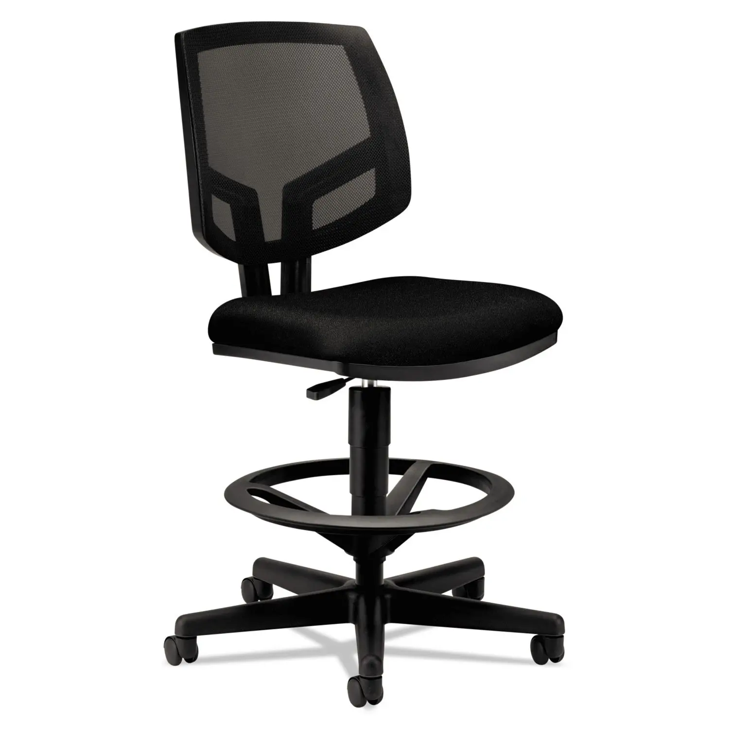 

The Company GA10.T 5715GA10T Volt Mesh Back Task Upholstered Adjustable Office Stool, Black (H5715), Fabric, Customized