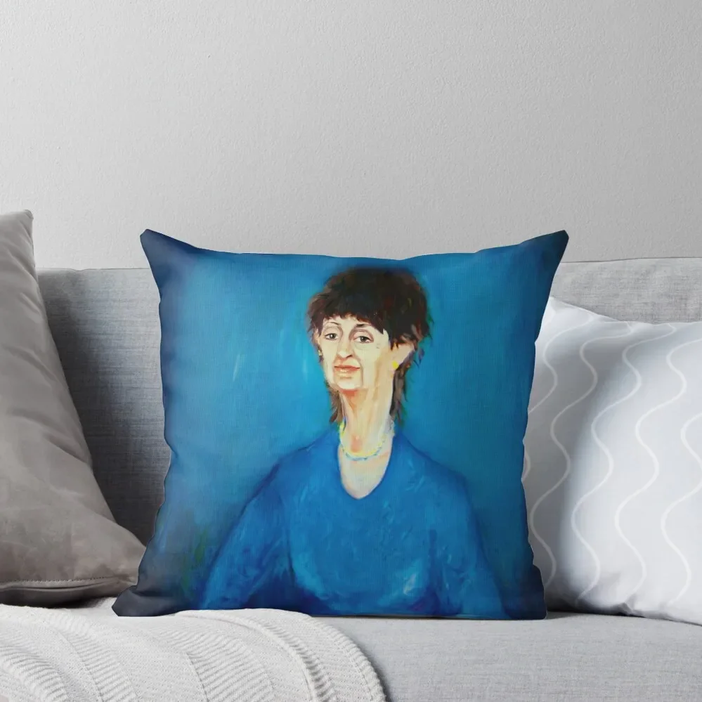 Mrs Mangel portrait - Neighbours Throw Pillow Luxury Sofa Cushions Cusions Cover christmas cushions covers