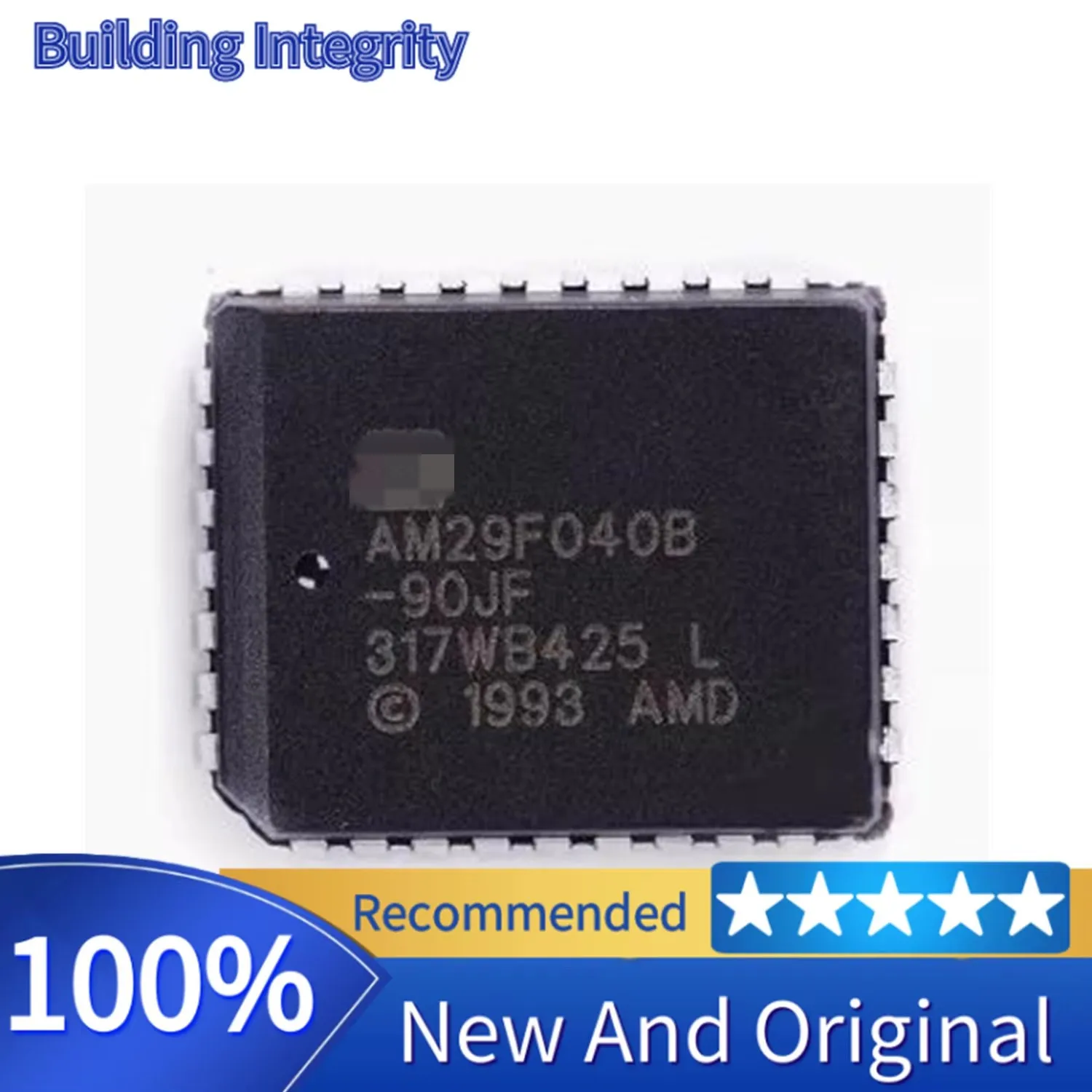 

1pcs/lot AM29F040B-90JF PLCC32